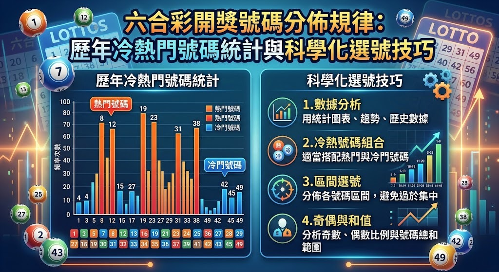 用科學數據取代盲目直覺,立即查看最新統計選出高勝率組合!